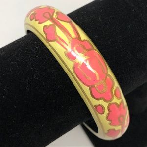 Pink and Yellow Bracelet